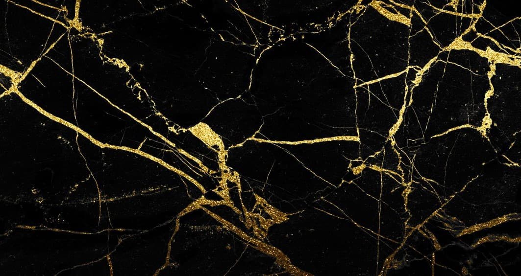Black Portoro surface, reference selection from Mundo Pétreo